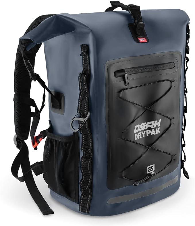 OSAH DRYPAK Waterproof Backpack Dry Bag 35L/55L/85L – Heavy Duty Roll-Top by OSAHDRYPAK