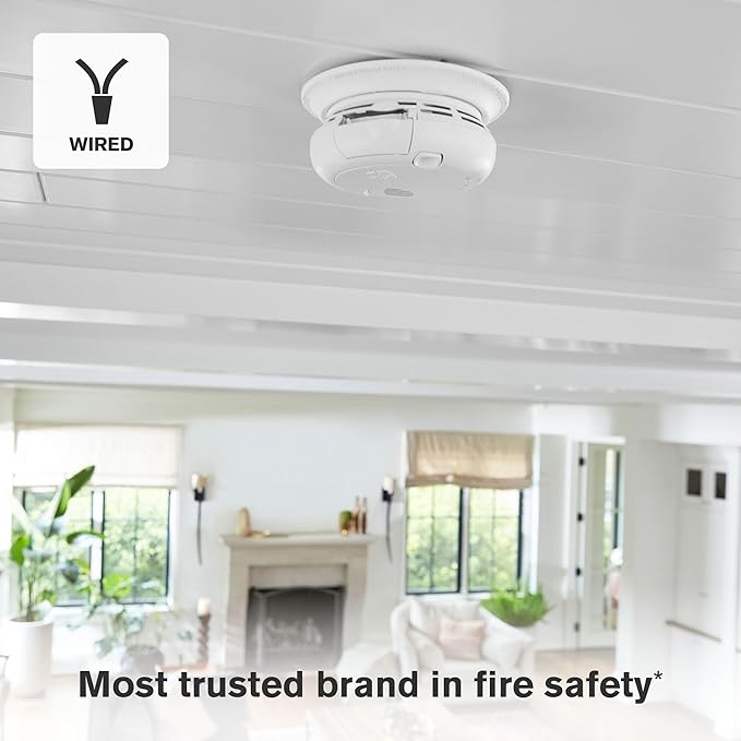 First Alert BRK Interconnect Hardwire Combination Smoke & Carbon Monoxide Alarm - Image 5