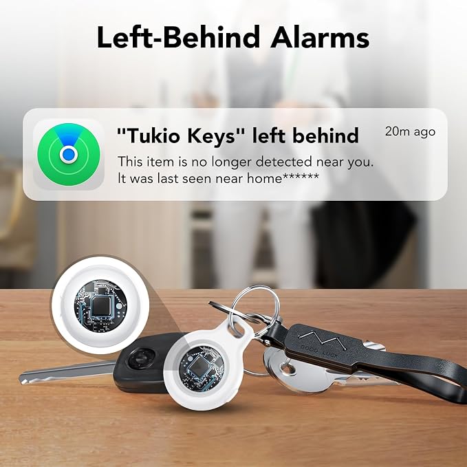 Air Tracker Tags-4 Pack, 2026 New Smart Tag Key Finder - Image 3