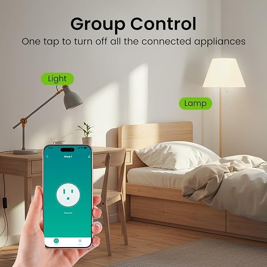GHome Smart Plug Mini, WiFi Smart Outlet Plug Works - Image 5