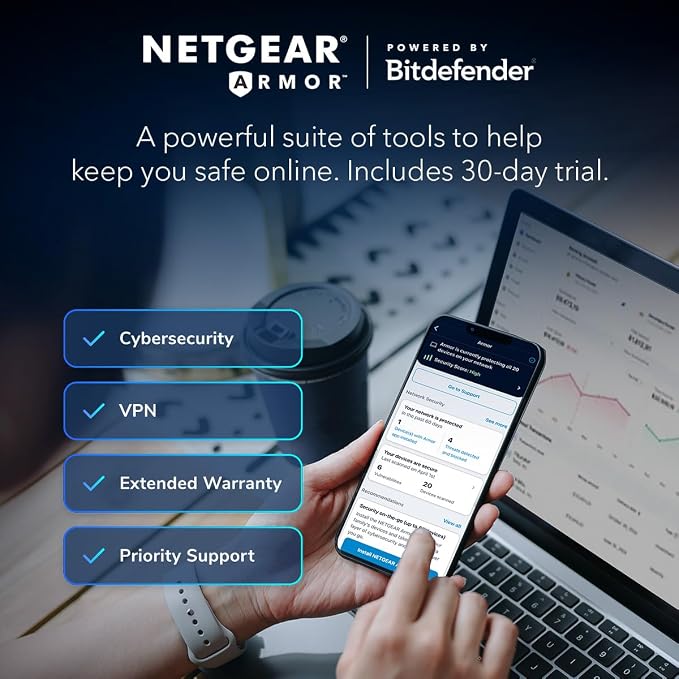 NETGEAR Nighthawk Dual-Band WiFi 7 Router - Image 3