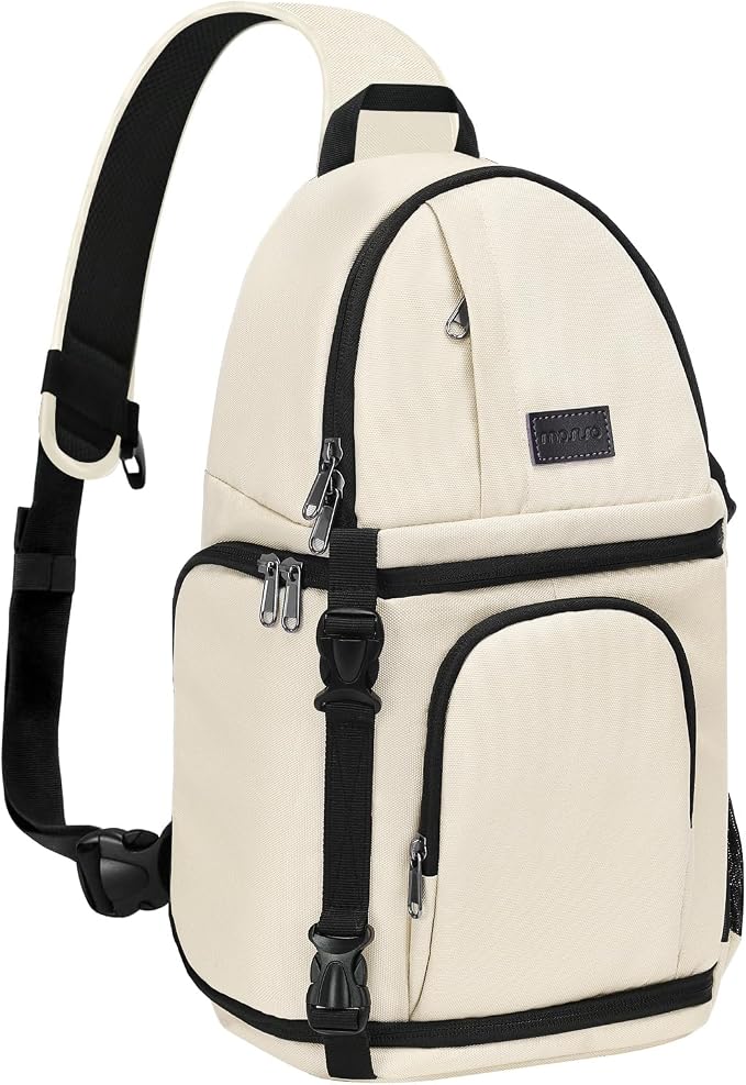 MOSISO Camera Sling Bag, DSLR/SLR/Mirrorless Camera Case Shockproof Photography by MOSISO