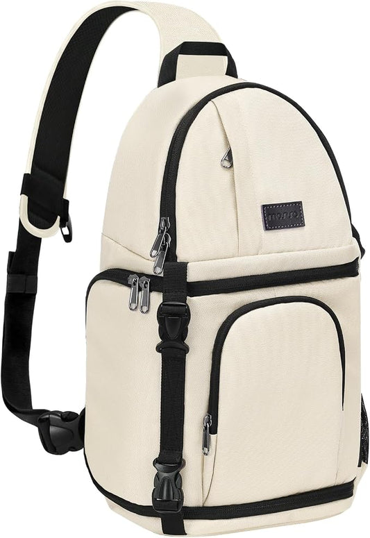 MOSISO Camera Sling Bag, DSLR/SLR/Mirrorless Camera Case Shockproof Photography by MOSISO