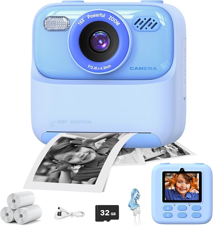masterbee Kids Camera Instant Print Photo, Birthday Gifts by masterbeeKidsCameras%7E