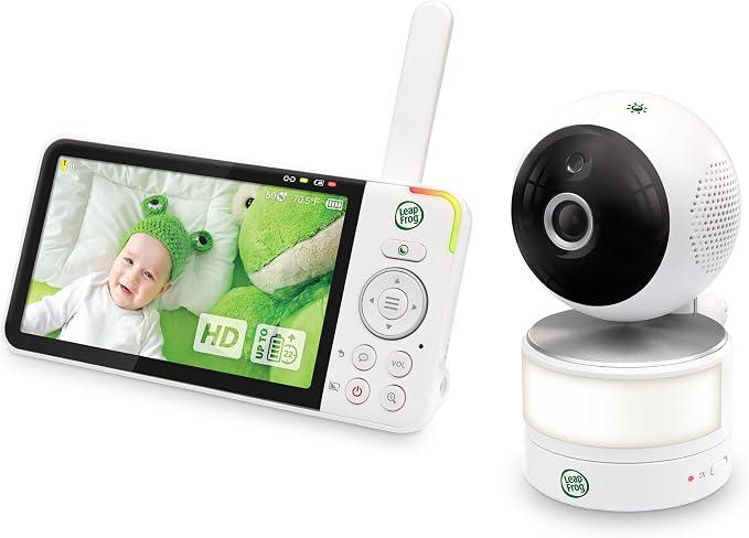 LeapFrog LF915HD Baby Monitor, 5” 720p Screen, 360° Pan & Tilt - Image 18