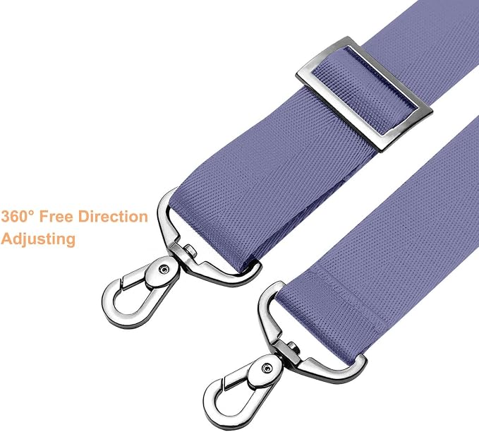 MOSISO 56 inch Shoulder Strap, Adjustable Thick Soft Universal Replacement - Image 2