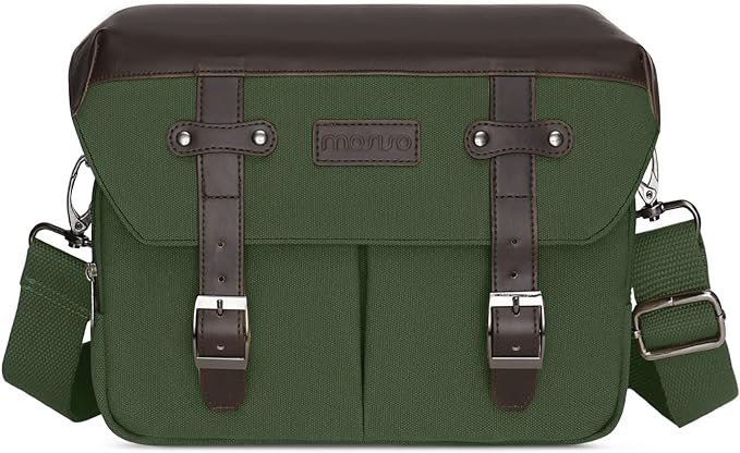 MOSISO Camera Case Crossbody Shoulder Messenger Bag, DSLR/SLR/Mirrorless by MOSISO