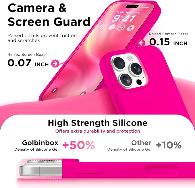 GolbinBox Magnetic for iPhone 16 Pro Max Case, Compatible - Image 5
