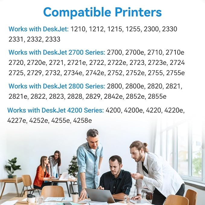 High Yield 67XL Ink Cartridges Black Color Combo Pack, Compatible - Image 5