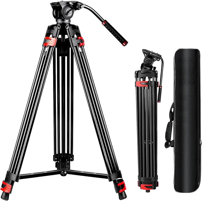 82" /210cm Video Tripod Heavy Duty Tripod by MACTREM