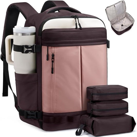 LOVEVOOK 40L Travel Backpack for Women Men, Airline Approved Carry On Luggage by LOVEVOOK