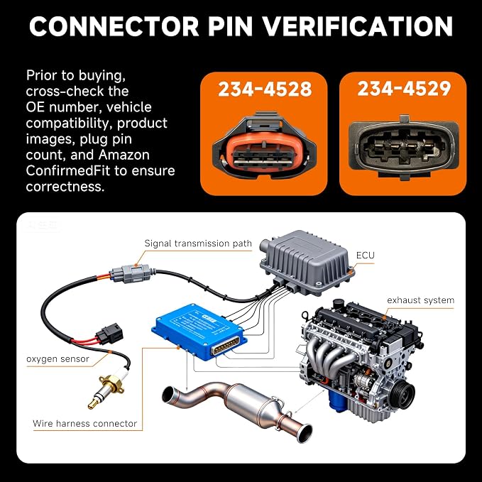 Precision O2 Sensor & Oxygen Sensor Kit | Compatible - Image 4