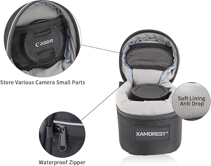 Camera Lens Case Lens Bag Compatible) - Image 4