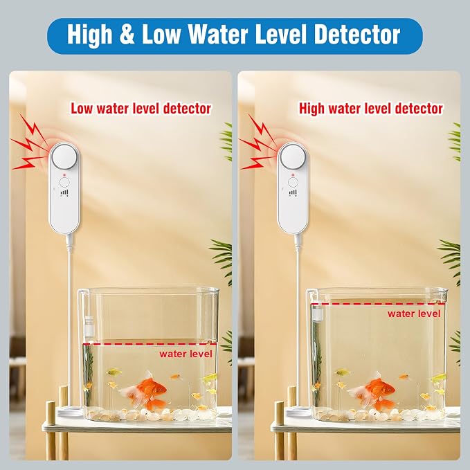 Daytech High / Low Water Level Sensor 100 dB Sump Pump Alarm, Water Level - Image 4