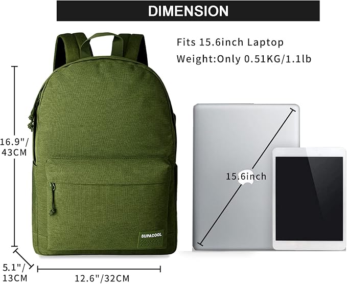 SUPACOOL Casual Laptop Backpack - Image 4