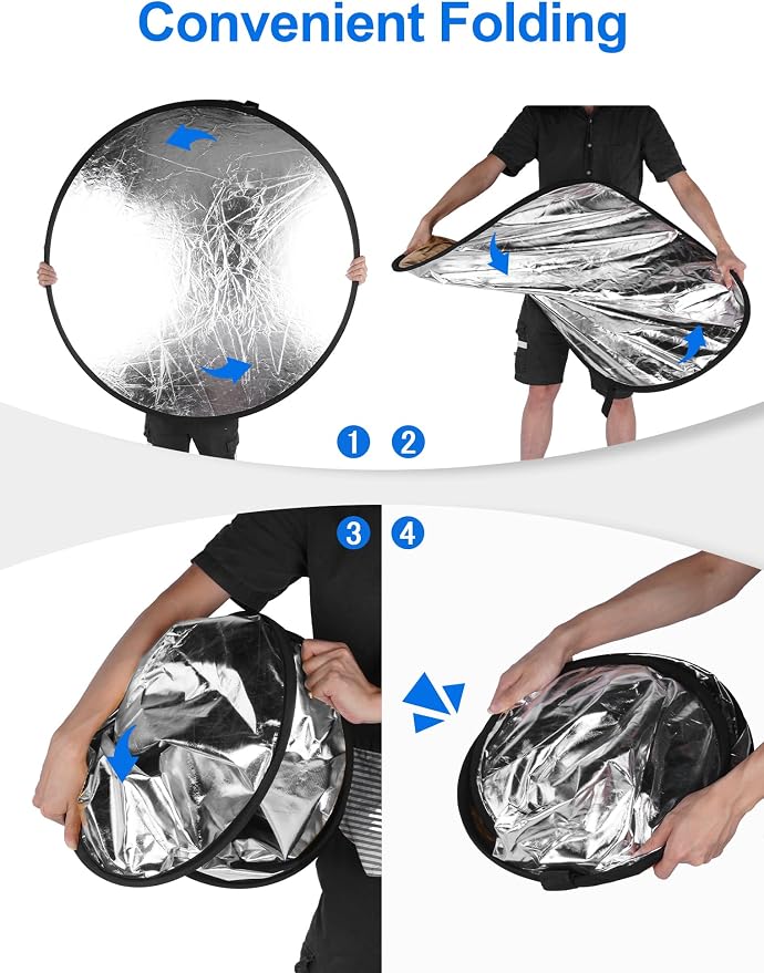 Selens Portable 32inch/80cm Light Reflector - Image 6
