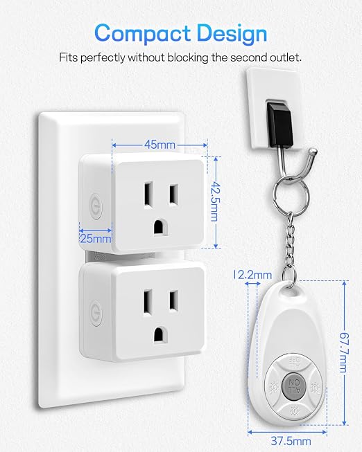 Greencycle Remote Control Outlet, Wireless Light Switch and Outlet Plug - Image 5