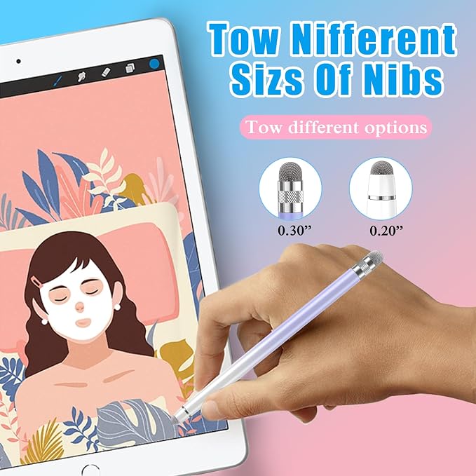 Bopomofo 3PCS Stylus Pen for Touchscreen, Stylus Pen for iPhone/iPad/Tablet - Image 4