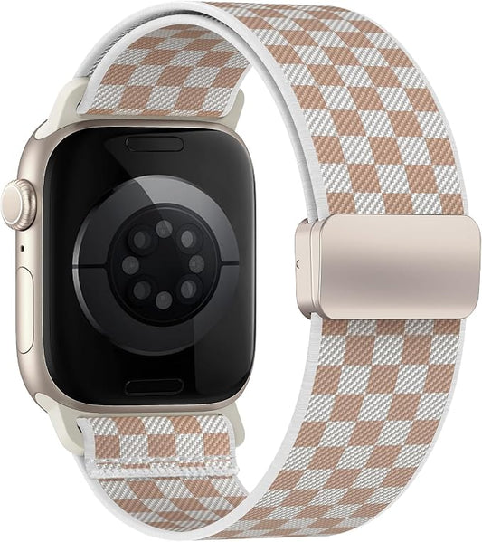 Stretchy Band Compatible with Apple Watch Bands 40mm 38mm 41mm 42mm 44mm 45mm by FireFit