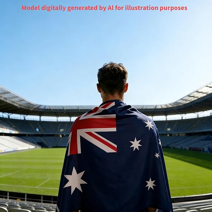 Flag Cape, Wearable Flag Costume, Be Suitable - Image 6