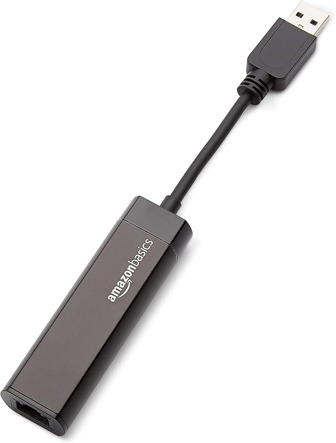 Amazon Basics USB 3.0 to 10/100/1000 Gigabit Ethernet Internet Adapter - Image 2