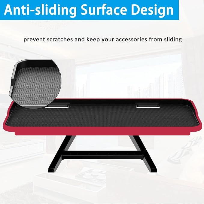TV Top Screen Shelf Speakers Mount Adjustable Computer Monitor Shelf Storage - Image 8