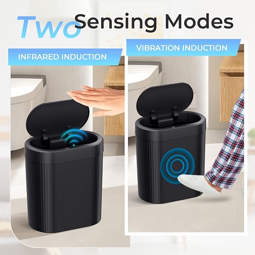 jinligogo 3 Pack 5 Gallon Bathroom Trash Can - Image 6