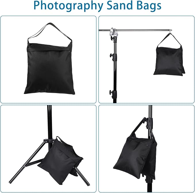 Nuogo Photography Sand Bags Heavy Duty Weight Bags - Image 6
