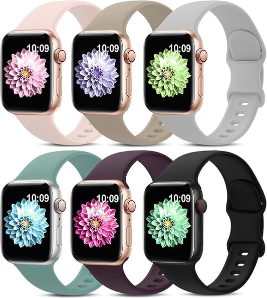 6 Pack Sport Bands Compatible by AMSKY