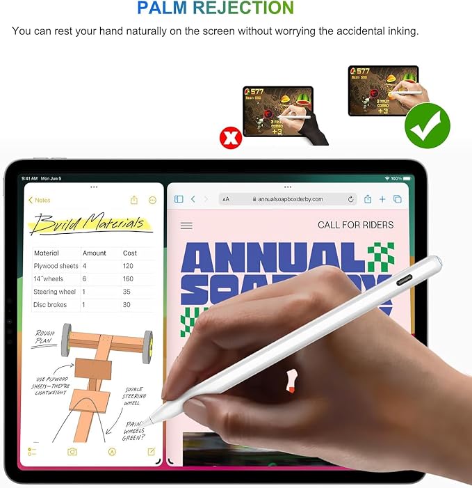 HATOKU Pencil 2nd Generation for Apple iPad, iPad Pencil - Image 5