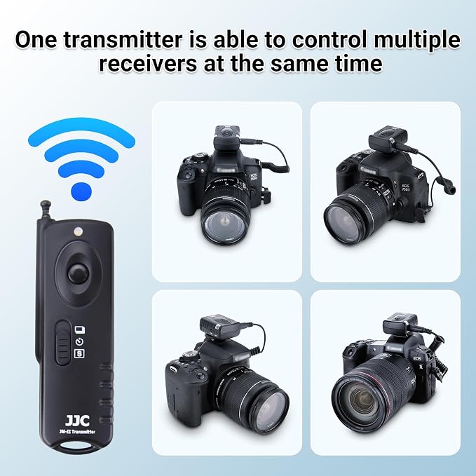 JJC Radio Wireless Remote Control Shutter Release - Image 6