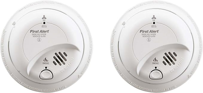 First Alert SC-9120B Hardwired Smoke and Carbon Monoxide Alarm by FirstAlert