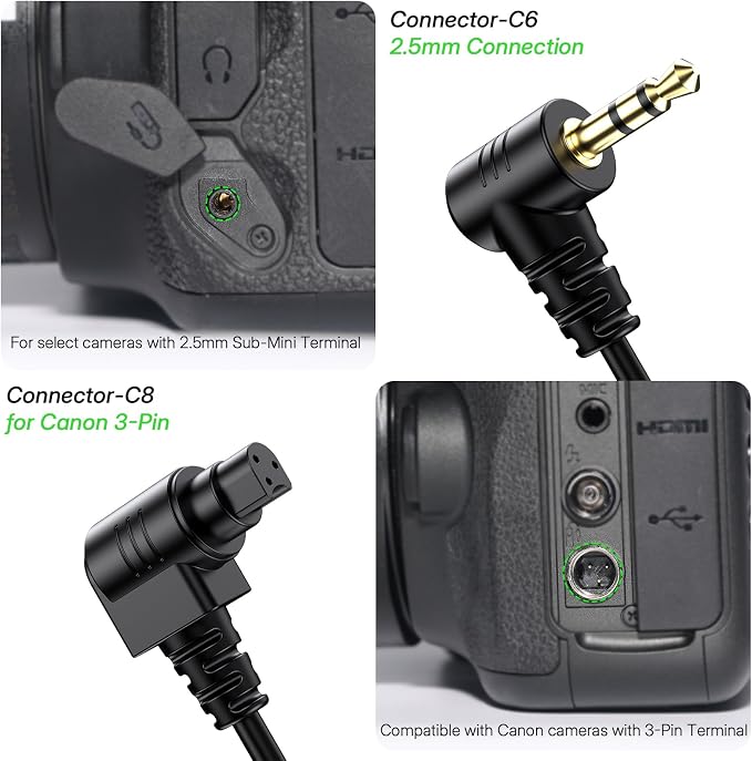 AODELAN Rechargeable Camera Timer Intervalometer Remote Control - Image 9
