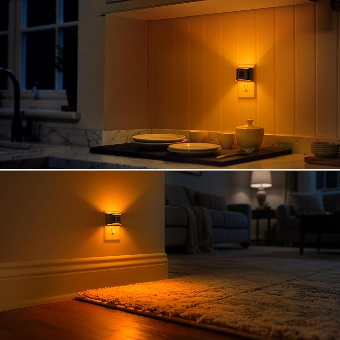 DORESshop LED Night Light, Night Lights Plug into Wall, 3 Mode Plug in Night - Image 6
