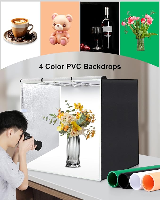 PULUZ 32"x32" Light Box Photography, Large Photo Light Box - Image 6