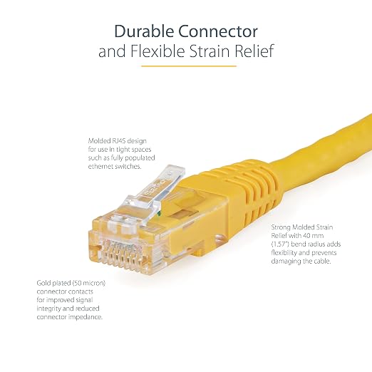 StarTech 10ft CAT6 Ethernet Cable - Image 3