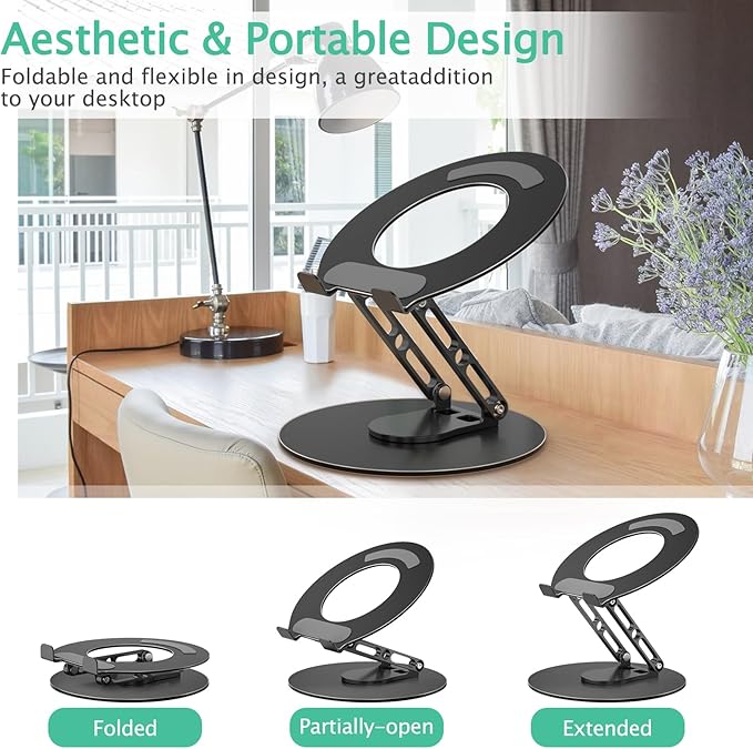 Laptop Stand for Desk Adjustable Computer Stand - Image 4