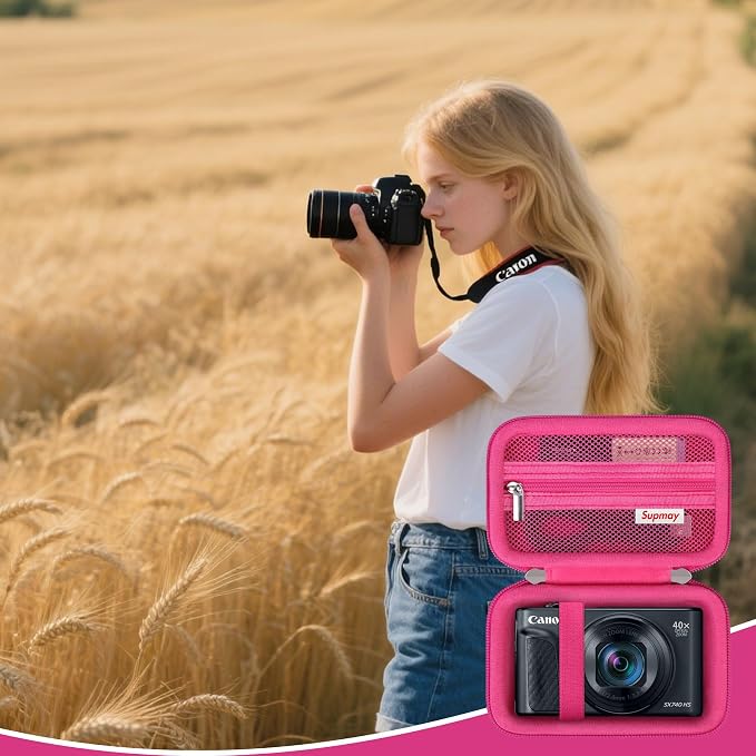 Hard Carrying Case for Canon PowerShot SX740 HS/ SX730 HS/ SX720 HS/ SX620 HS/ - Image 8