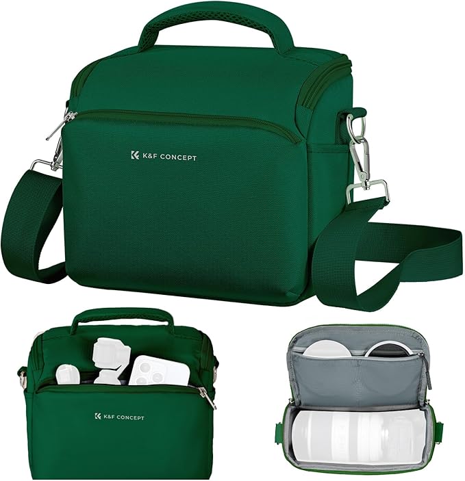 K&F CONCEPT Camera Sling Bag Small Crossbody Camera Case DSLR/SLR/Cute Compact by KFCONCEPT