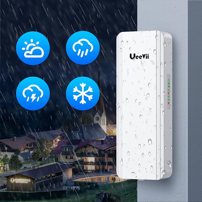 Gigabit Wireless Bridge, UeeVii CPE850 5.8GHz Point to Point/Multipoint WiFi - Image 8