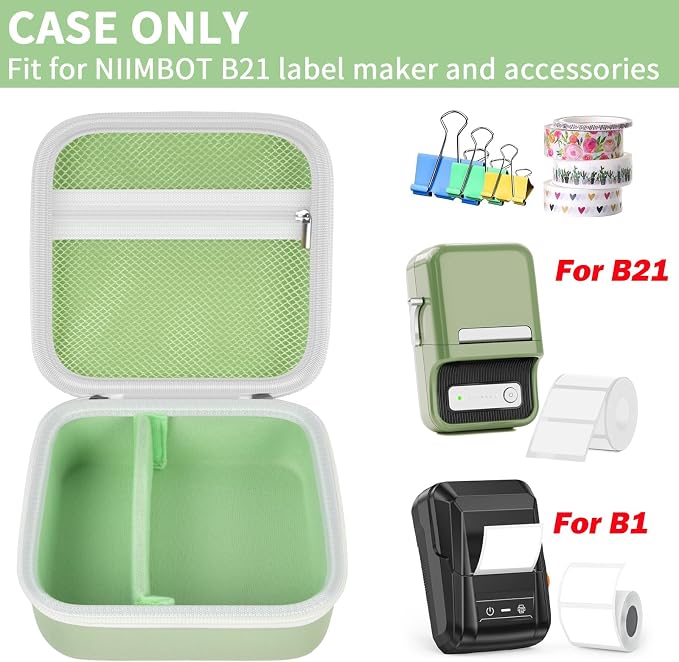ALKOO Case Compatible with NIIMBOT B21 / Pro / B1 Label Maker Wireless Thermal - Image 2