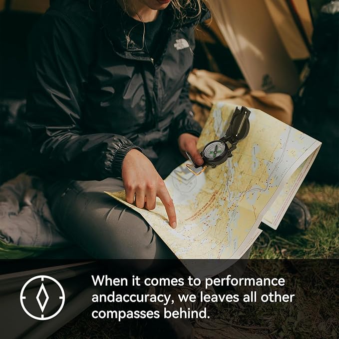 Compass Hiking Survival, Wilderness Survival Compass - Image 7