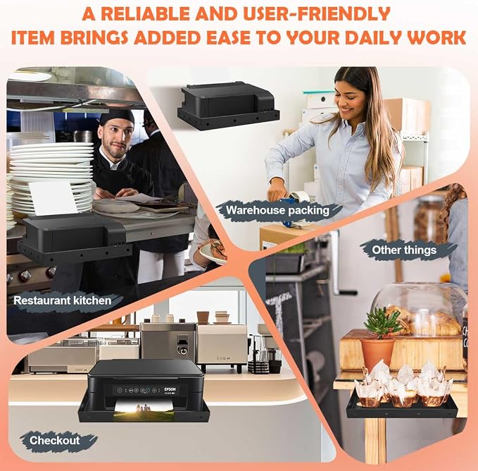 Ecliptica 1 Pack Printer Tray & Shelf - Image 3