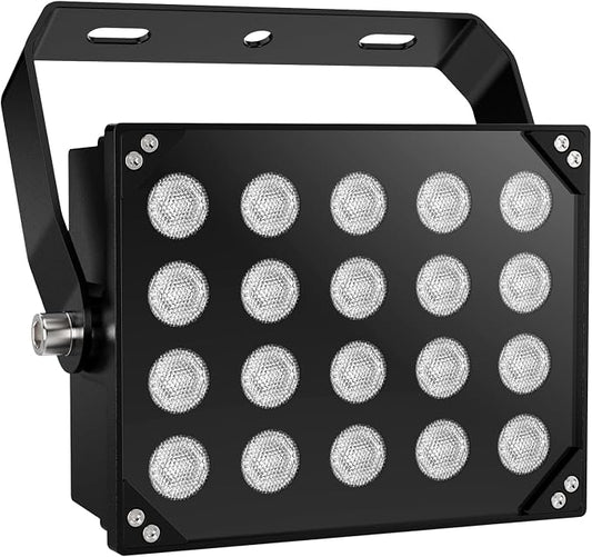 Univivi IR Illuminators 20 LEDs 850nm Long Range Illuminator 90 Degree Wide by Univivi