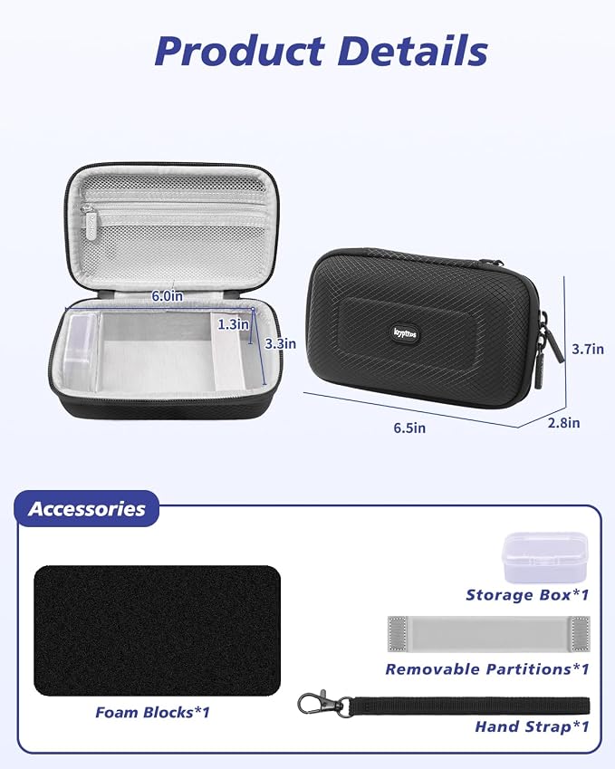 Krypthos Digital Camera Carrying Case Compatible - Image 4