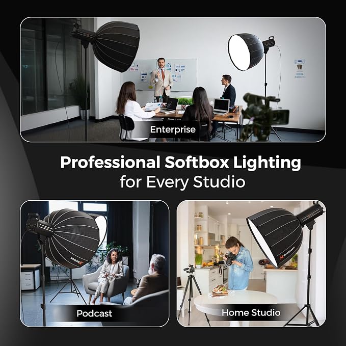 NearStream SL40 100W Softbox Lighting Kit - Image 9