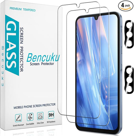 Screen Protector for Samsung Galaxy A17 Tempered Glass by Bencuku