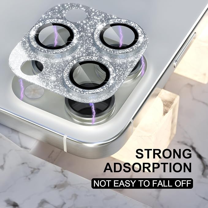 Choiche Compatible for iPhone 16 Pro/iPhone 16 Pro Max Camera Lens Protector - Image 6