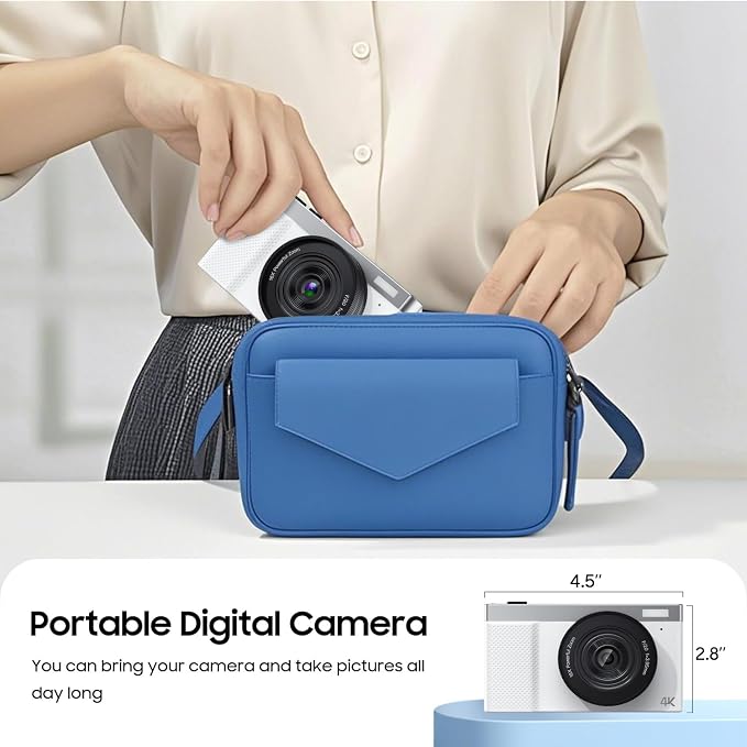 4K Digital Camera, 64MP Vlogging Camera - Image 7