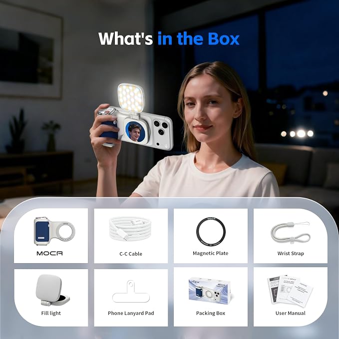COMITOK MOCA iPhone 17 Pro Camera Grip No Need App - Image 8